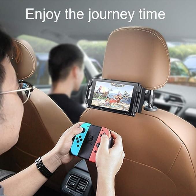 Car Mount Holder for Tablets & Phones with 360-Degree Rotation