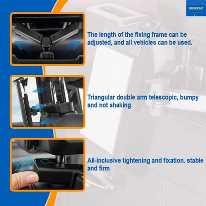 Car Mount Holder for Tablets & Phones with 360-Degree Rotation