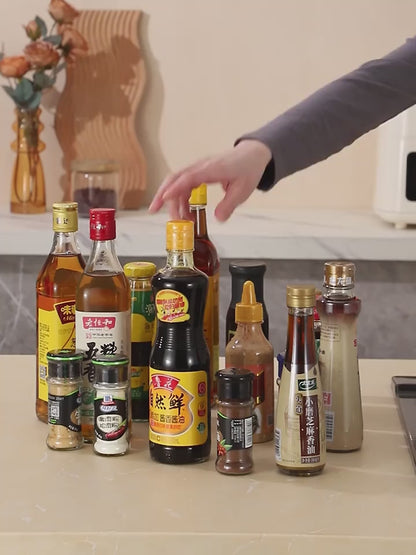 Round Countertop Storage for Bottles & Jars
